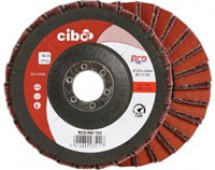 Dysk/ściernica lamelkowa włóknina/płótno COMBI 125mm COARSE+P80 RCD CIBO