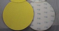 Krążek ścierny na rzep 225mm P100 Yellow MULTI StandardPad SOFT (papier perforowany/dziurkowany)