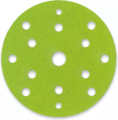 Krążek ścierny na rzep 150mm P040 15-OTWORÓW SIA1550 siapower (zielony)