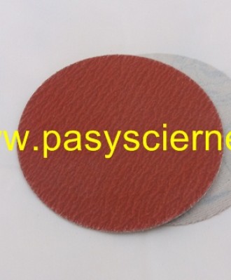 Krążek ścierny na rzep 200mm P036 YS594C BEZ OTWORÓW STAL/INOX