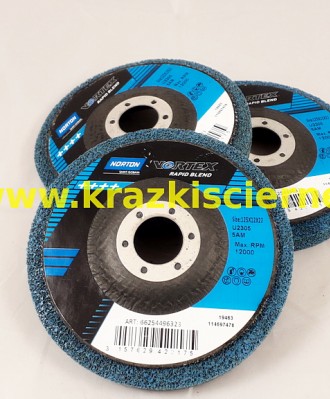 Dysk włóknina sprasowana XL-RD 125x6x22 2S-FIN NORTON