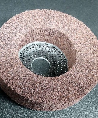 Dysk/Ściernica listkowa talerzowa garnkowa włóknina 125x30x22 (P080)COARSE U
