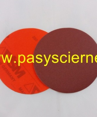 Krążek ścierny na rzep 150mm P320 KK711X BEZ OTWORÓW STAL/INOX