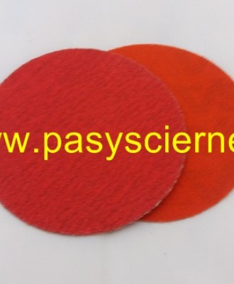 Krążek ścierny na rzep 250mm P120 XK870X BEZ OTWORÓW STAL/INOX