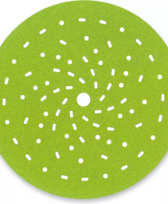 Krążek ścierny na rzep 150mm P120 81-OTWORÓW SIA1550 PERFORMANCE siapower (zielony)